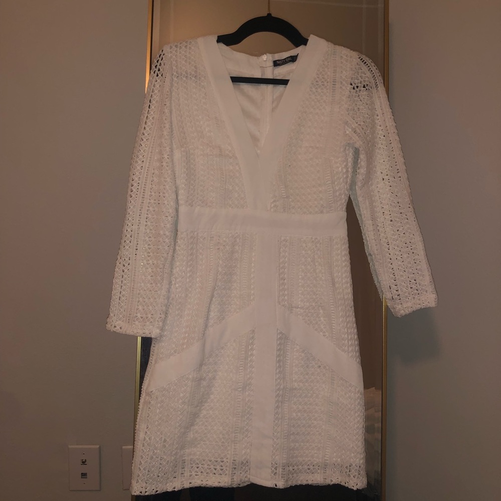 Nasty gal white dress